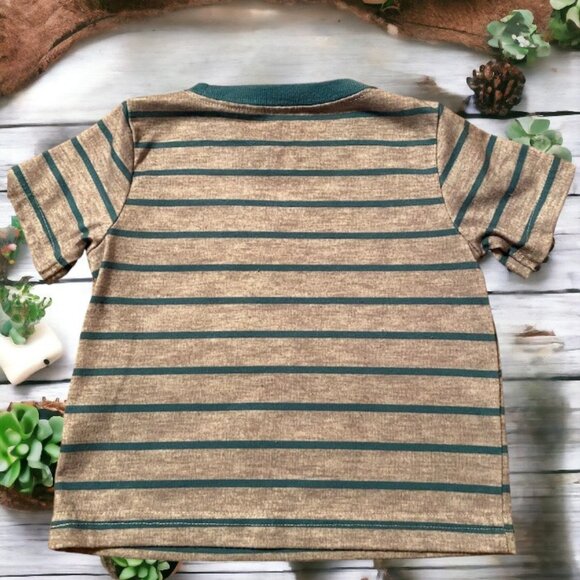 2pc Carter’s Just One You Appliqué Pajama Short Set - Picture 3 of 6